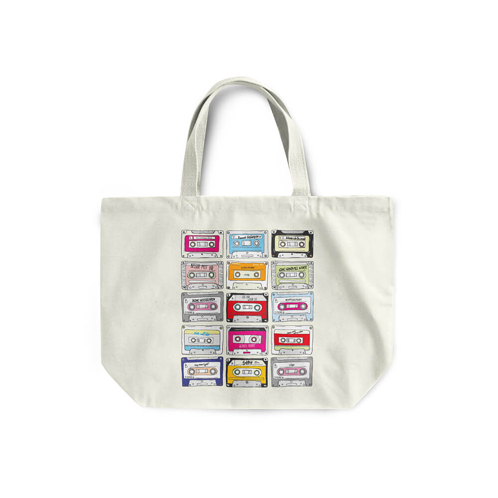 Jeanette Biedermann - Shopper Bag „Kassetten“